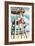 Montauk, New York - Pinup Girl Lifeguard-Lantern Press-Framed Art Print