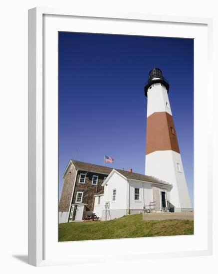 Montauk Point Lighthouse, Montauk, Long Island, New York State, USA-Robert Harding-Framed Photographic Print