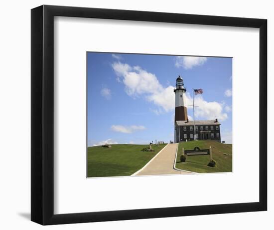 Montauk Point Lighthouse, Montauk, Long Island, New York, United States of America, North America-Wendy Connett-Framed Photographic Print