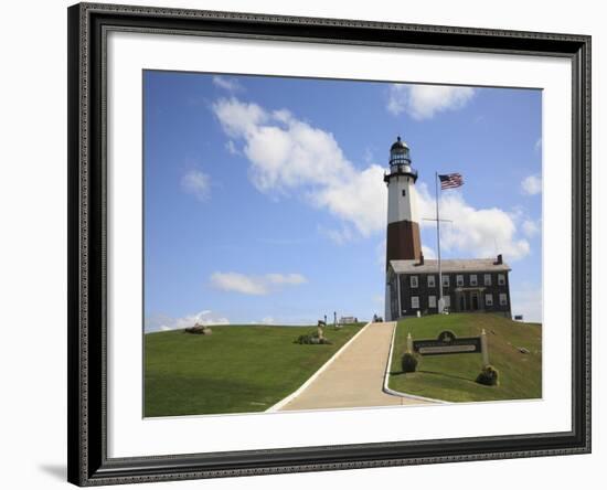 Montauk Point Lighthouse, Montauk, Long Island, New York, United States of America, North America-Wendy Connett-Framed Photographic Print