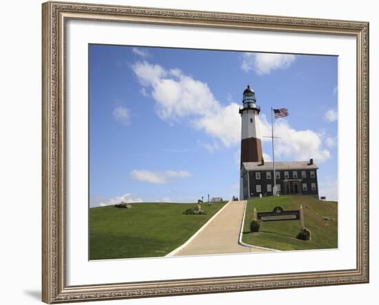 Montauk Point Lighthouse, Montauk, Long Island, New York, United States of America, North America-Wendy Connett-Framed Photographic Print