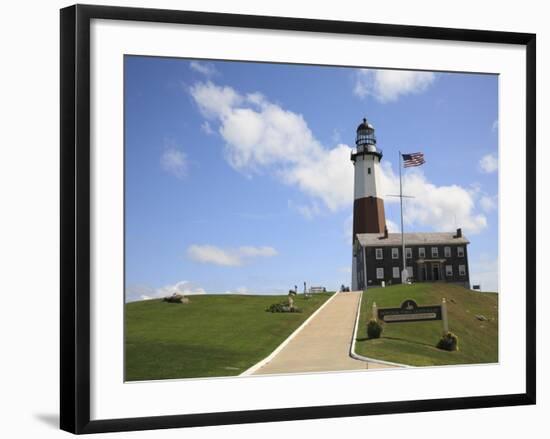 Montauk Point Lighthouse, Montauk, Long Island, New York, United States of America, North America-Wendy Connett-Framed Photographic Print