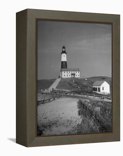 Montauk Point Lighthouse-Alfred Eisenstaedt-Framed Premier Image Canvas