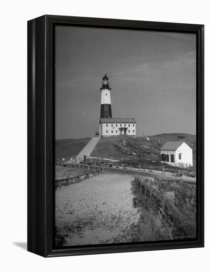 Montauk Point Lighthouse-Alfred Eisenstaedt-Framed Premier Image Canvas