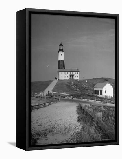 Montauk Point Lighthouse-Alfred Eisenstaedt-Framed Premier Image Canvas