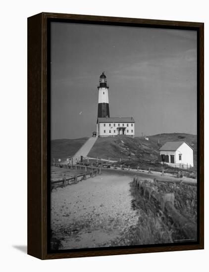 Montauk Point Lighthouse-Alfred Eisenstaedt-Framed Premier Image Canvas