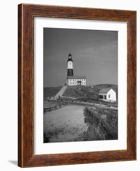 Montauk Point Lighthouse-Alfred Eisenstaedt-Framed Photographic Print