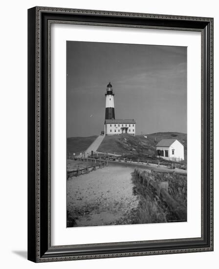 Montauk Point Lighthouse-Alfred Eisenstaedt-Framed Photographic Print