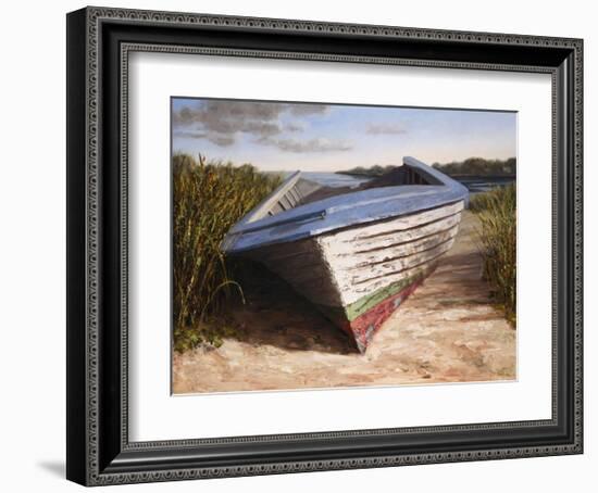 Montauk Skiff-Karl Soderlund-Framed Art Print