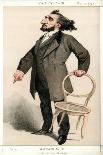 He Devoured France with Activity, Leon Gambetta, French Statesman, 1872-Montbard-Giclee Print