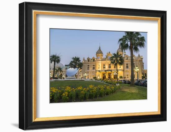 Monte Carlo Casino, Monte Carlo, Monaco-Jim Engelbrecht-Framed Photographic Print