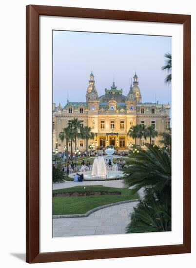 Monte Carlo Casino, Monte Carlo, Monaco-Jim Engelbrecht-Framed Photographic Print