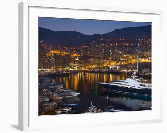 Monte Carlo, Harbour, Monaco-Alan Copson-Framed Photographic Print