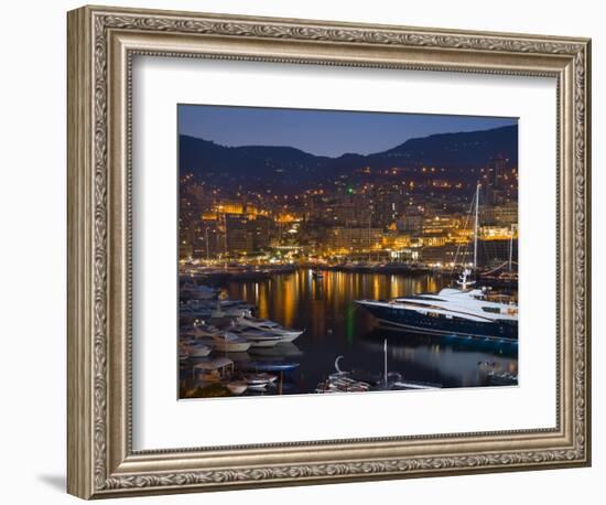 Monte Carlo, Harbour, Monaco-Alan Copson-Framed Photographic Print