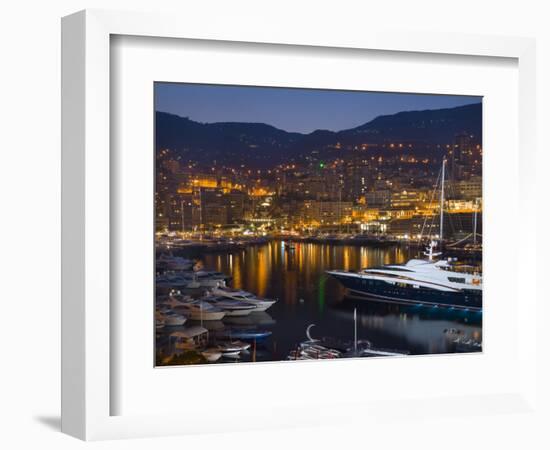 Monte Carlo, Harbour, Monaco-Alan Copson-Framed Photographic Print