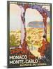 Monte Carlo, Monaco-Roger Broders-Mounted Giclee Print