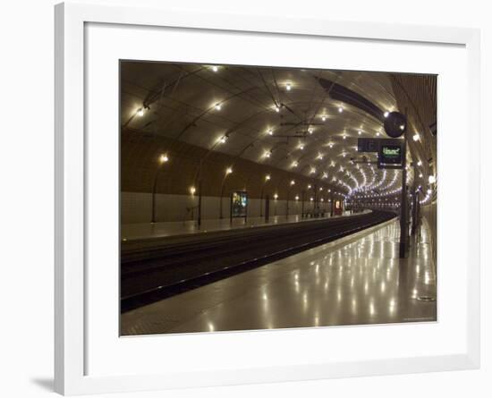 Monte Carlo Railway Station, Monaco-Ethel Davies-Framed Photographic Print