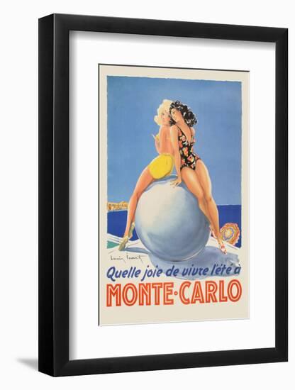 Monte Carlo-Vintage Posters-Framed Giclee Print