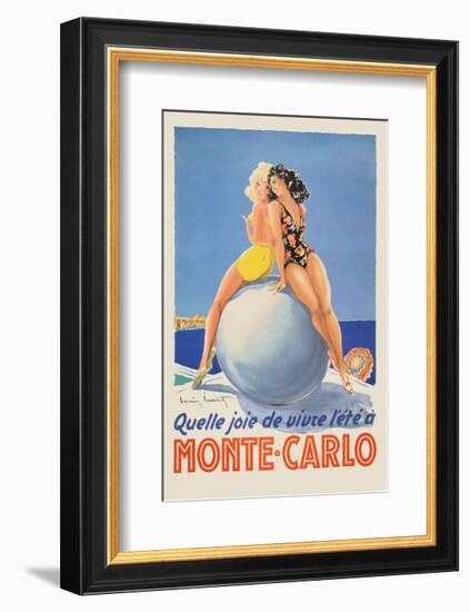 Monte Carlo-Vintage Posters-Framed Giclee Print