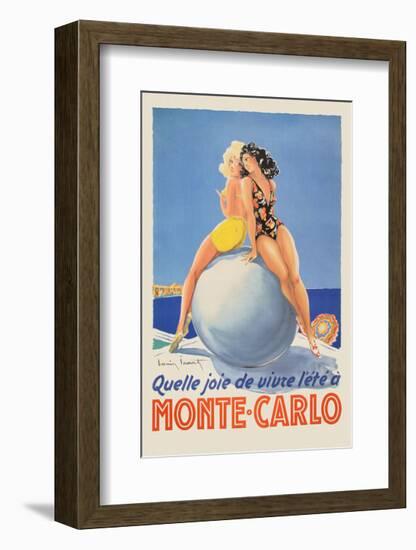 Monte Carlo-Vintage Posters-Framed Giclee Print