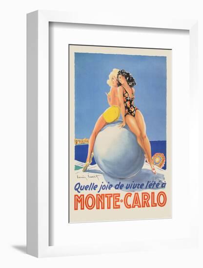 Monte Carlo-Vintage Posters-Framed Giclee Print