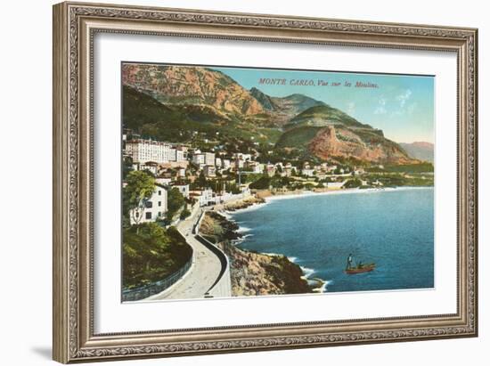 Monte Carlo-null-Framed Art Print