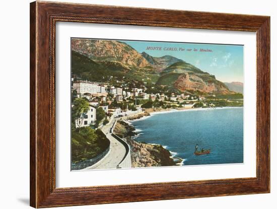 Monte Carlo-null-Framed Art Print