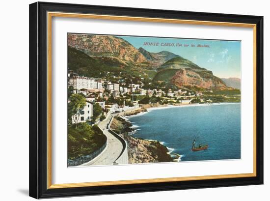 Monte Carlo-null-Framed Art Print