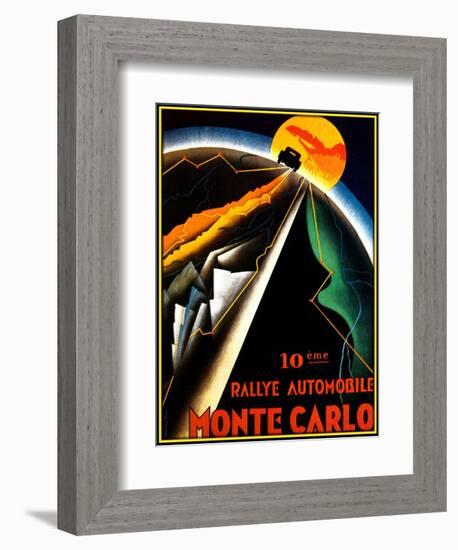 Monte Carlo-Kate Ward Thacker-Framed Giclee Print