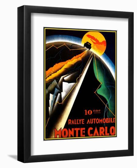 Monte Carlo-Kate Ward Thacker-Framed Giclee Print