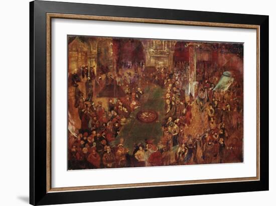 Monte Carlo-Georgi Bogdanovich Yakulov-Framed Giclee Print