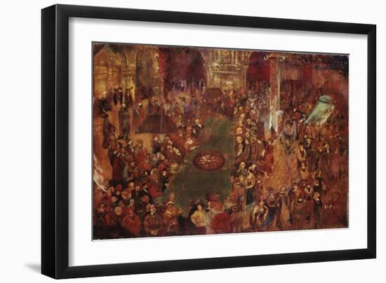 Monte Carlo-Georgi Bogdanovich Yakulov-Framed Giclee Print