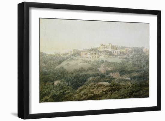 Monte Cassino-J. M. W. Turner-Framed Giclee Print