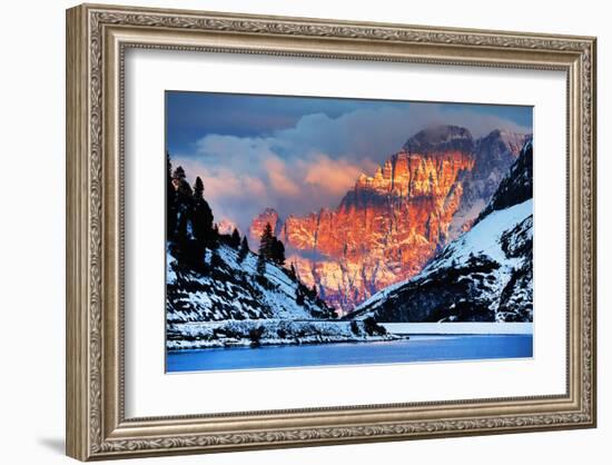 Monte Civetta Dolomites Italy-null-Framed Art Print