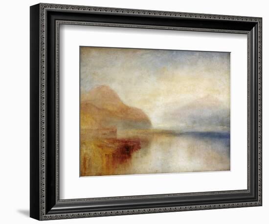 Monte Rosa, about 1835/40-J. M. W. Turner-Framed Giclee Print