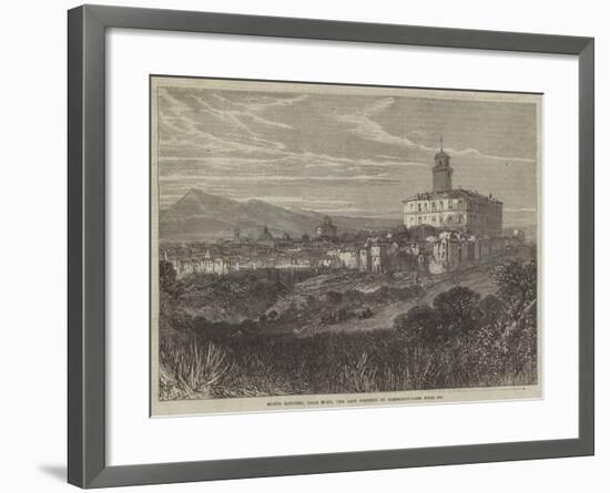 Monte Rotondo, Near Rome, the Last Position of Garibaldi-null-Framed Giclee Print