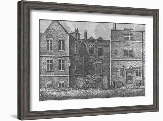 Monteagle House, Near St. Saviours Church, Southwark, 1808, (1912)-J Pass-Framed Giclee Print