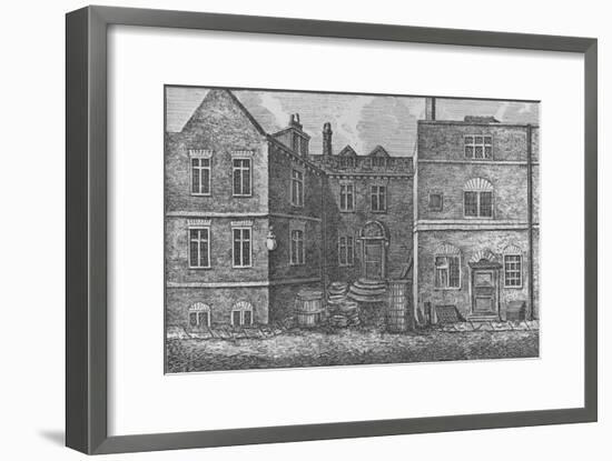 Monteagle House, Near St. Saviours Church, Southwark, 1808, (1912)-J Pass-Framed Giclee Print