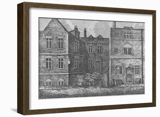 Monteagle House, Near St. Saviours Church, Southwark, 1808, (1912)-J Pass-Framed Giclee Print