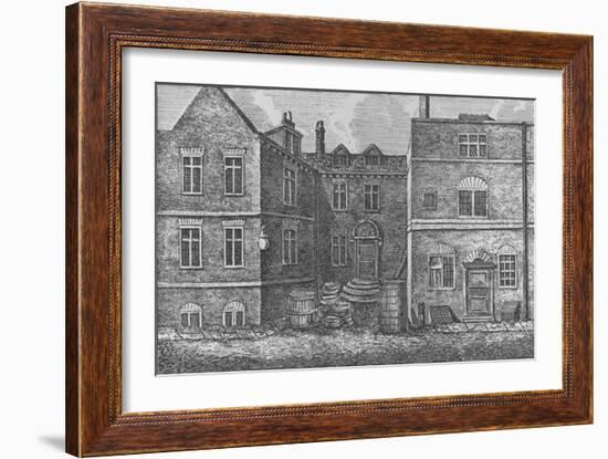 Monteagle House, Near St. Saviours Church, Southwark, 1808, (1912)-J Pass-Framed Giclee Print