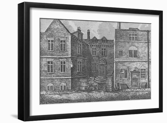 Monteagle House, Near St. Saviours Church, Southwark, 1808, (1912)-J Pass-Framed Giclee Print