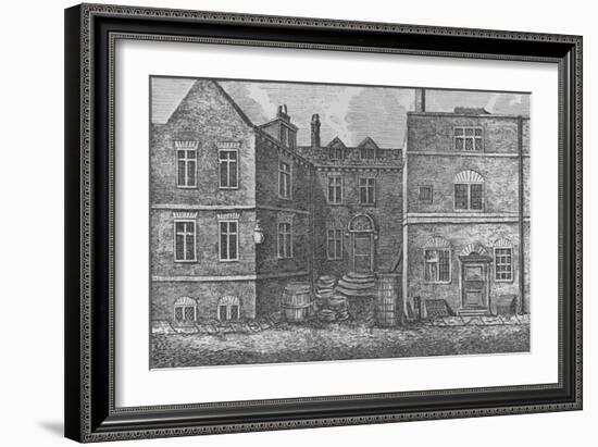 Monteagle House, Near St. Saviours Church, Southwark, 1808, (1912)-J Pass-Framed Giclee Print