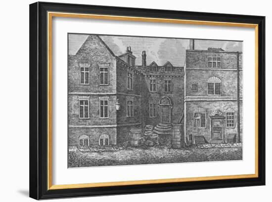 Monteagle House, Near St. Saviours Church, Southwark, 1808, (1912)-J Pass-Framed Giclee Print