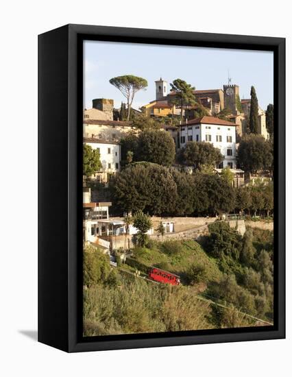 Montecatini Alto, Tuscany, Italy, Europe-Oliviero Olivieri-Framed Premier Image Canvas