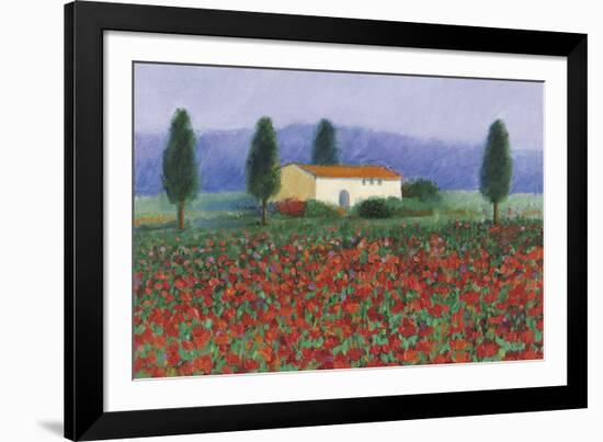 Montefiorale, Tuscany-Hazel Barker-Framed Giclee Print