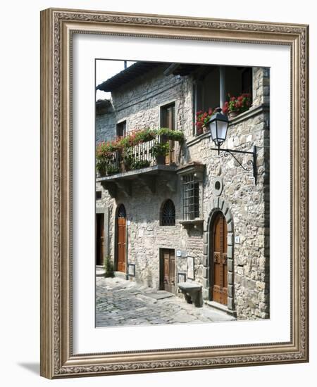 Montefioralle, Greve in Chianti, Firenze Province, Tuscany, Italy, Europe-Nico Tondini-Framed Photographic Print