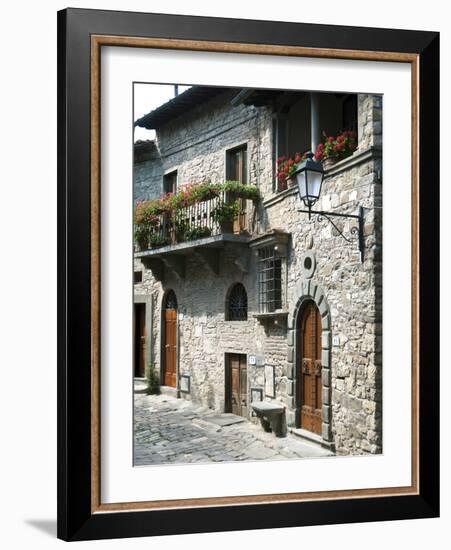 Montefioralle, Greve in Chianti, Firenze Province, Tuscany, Italy, Europe-Nico Tondini-Framed Photographic Print