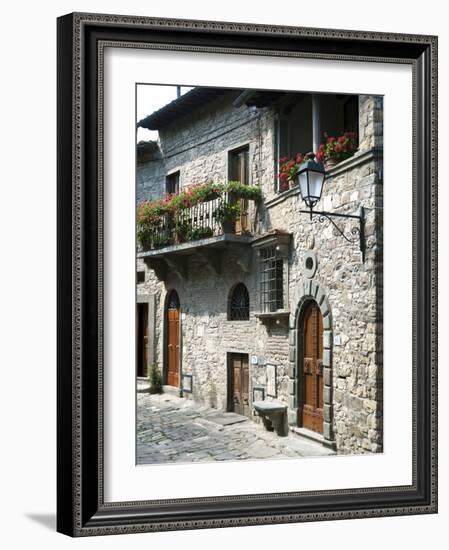 Montefioralle, Greve in Chianti, Firenze Province, Tuscany, Italy, Europe-Nico Tondini-Framed Photographic Print