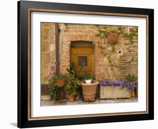 Montefollonico, Val D'Orcia, Siena Province, Tuscany, Italy-Sergio Pitamitz-Framed Photographic Print