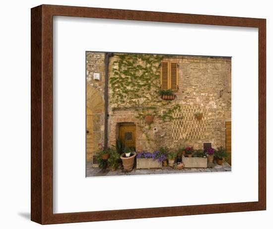 Montefollonico, Val D'Orcia, Siena Province, Tuscany, Italy-Sergio Pitamitz-Framed Photographic Print